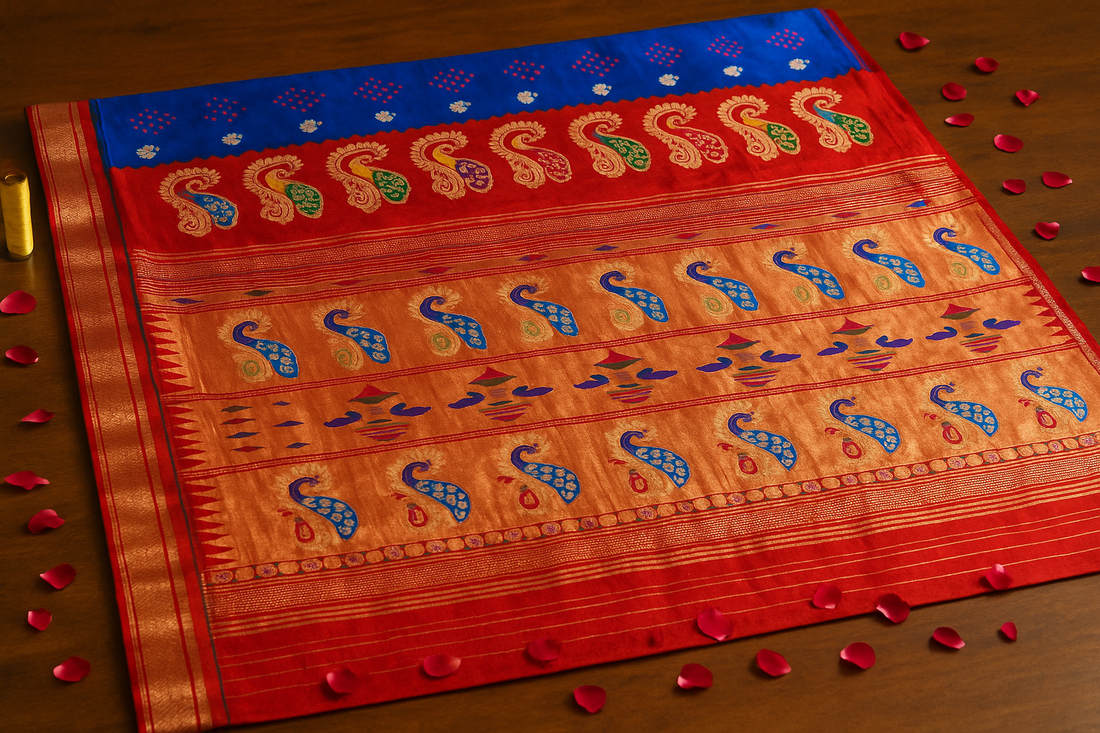 The Timeless Story of Paithani: The Queen of Sarees from Maharashtra