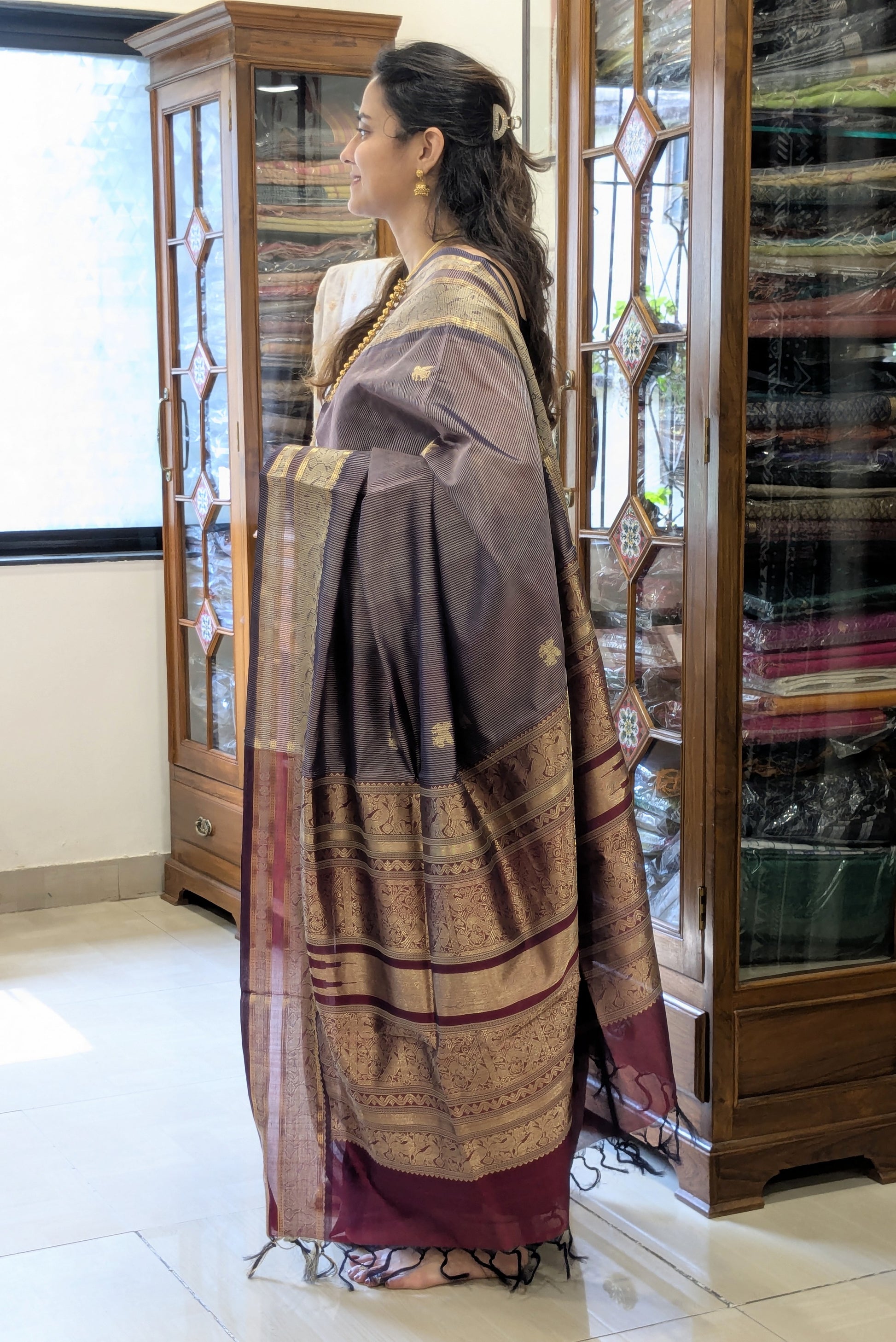 bridal sarees for wedding reception
