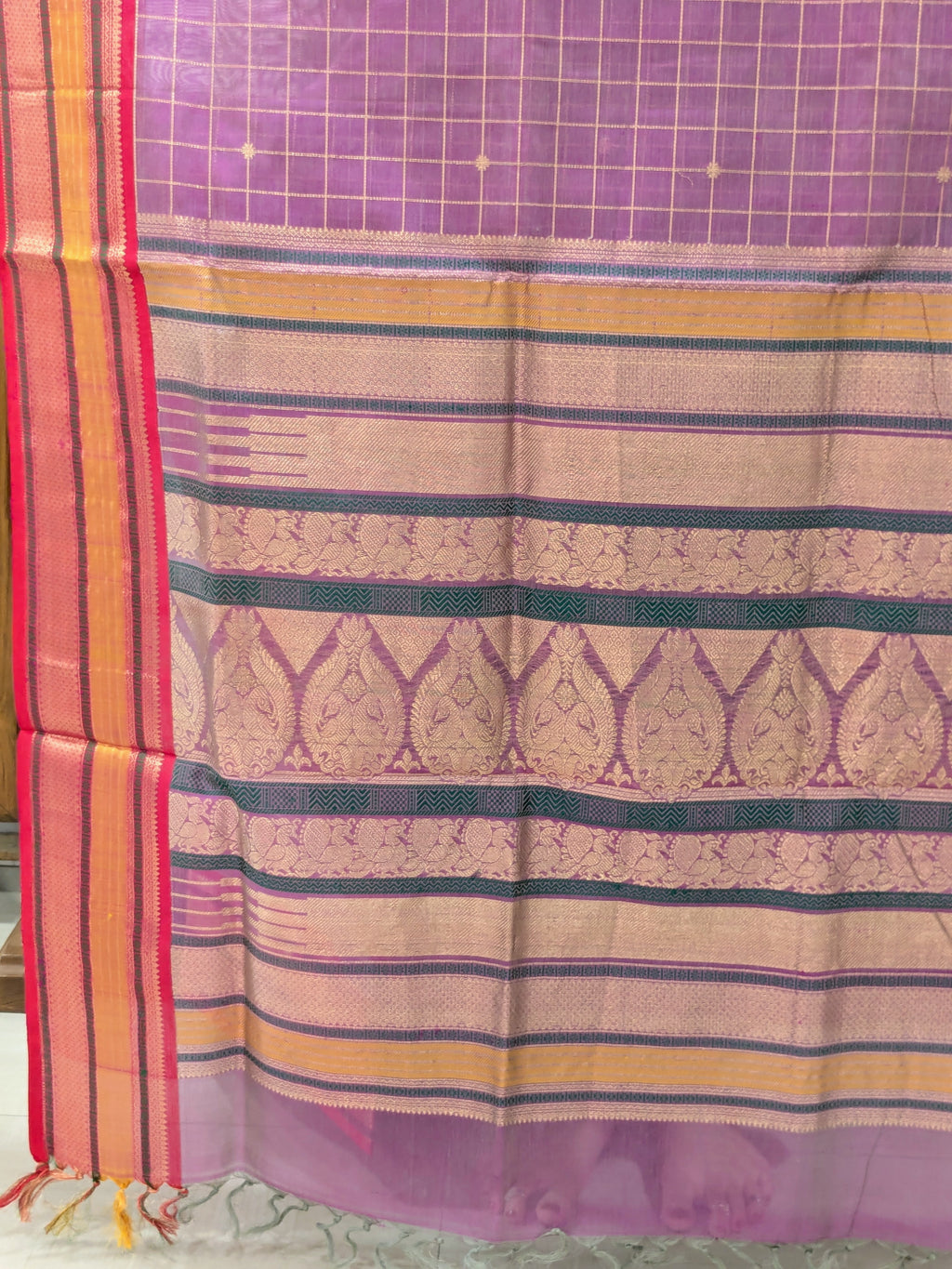 dusty pink saree
