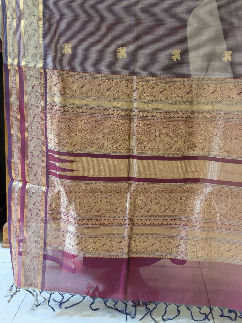 marriage reception saree
