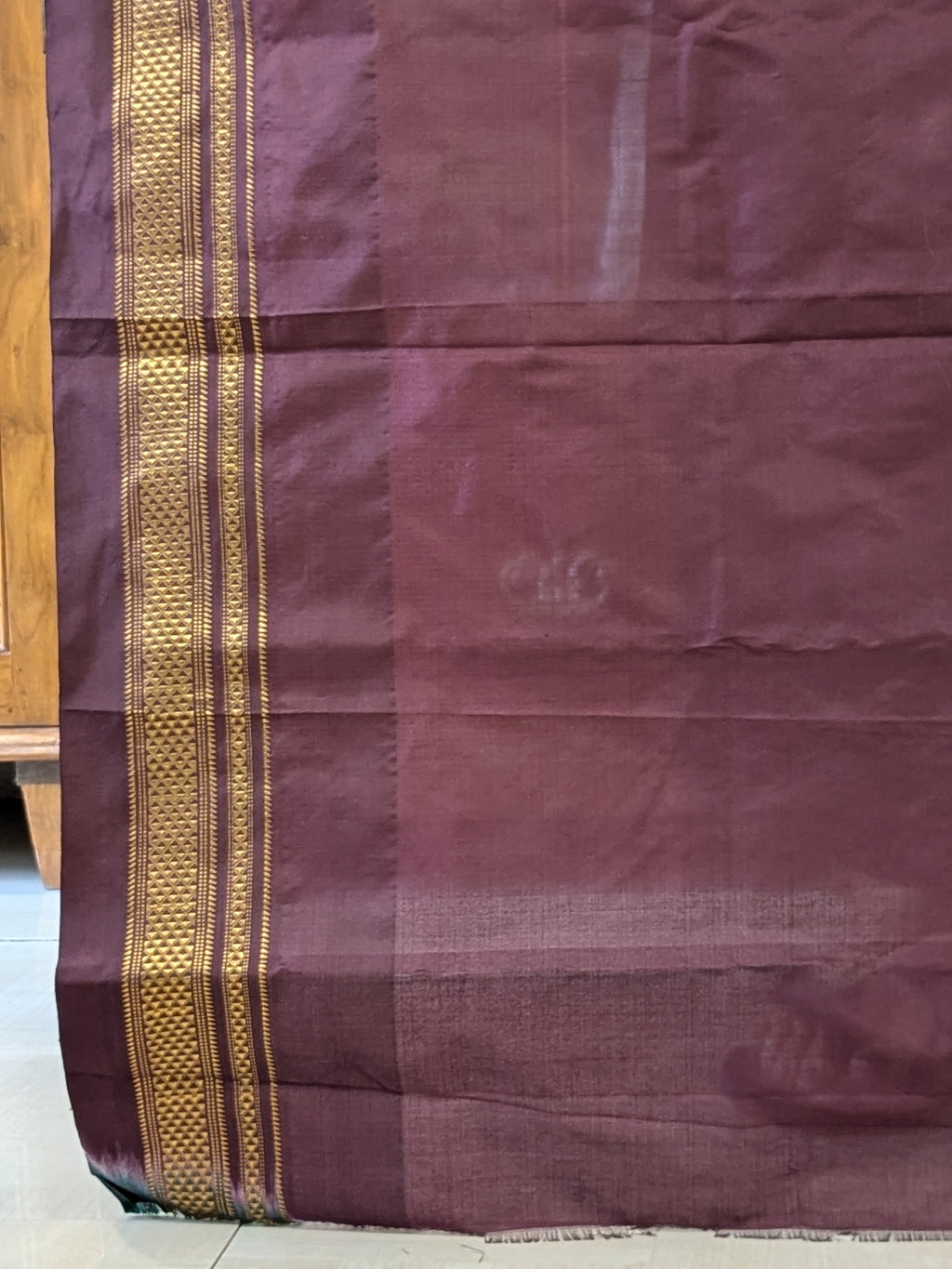 Pure Ilkal Mustard Yellow Silk Saree