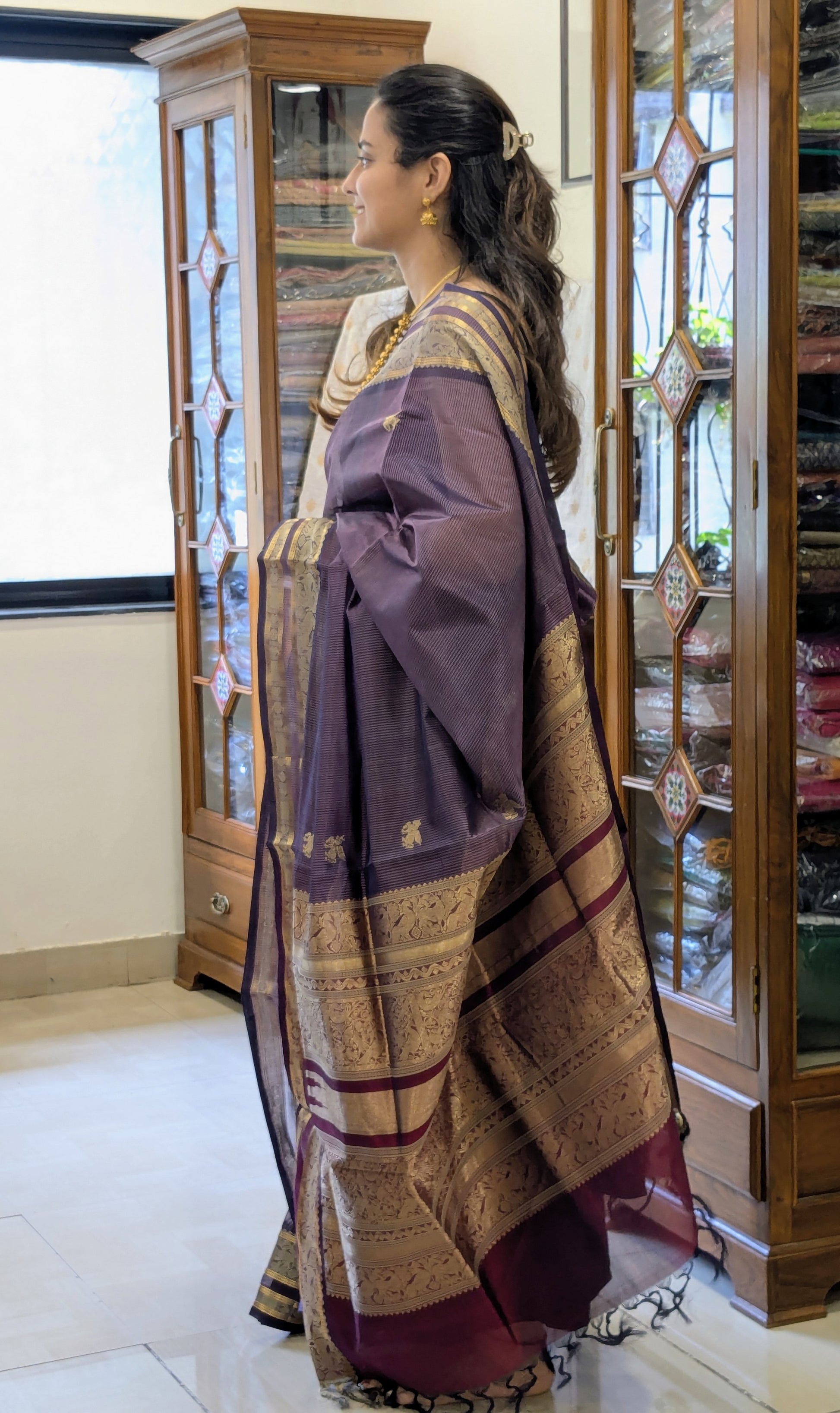 party wear saree for wedding
