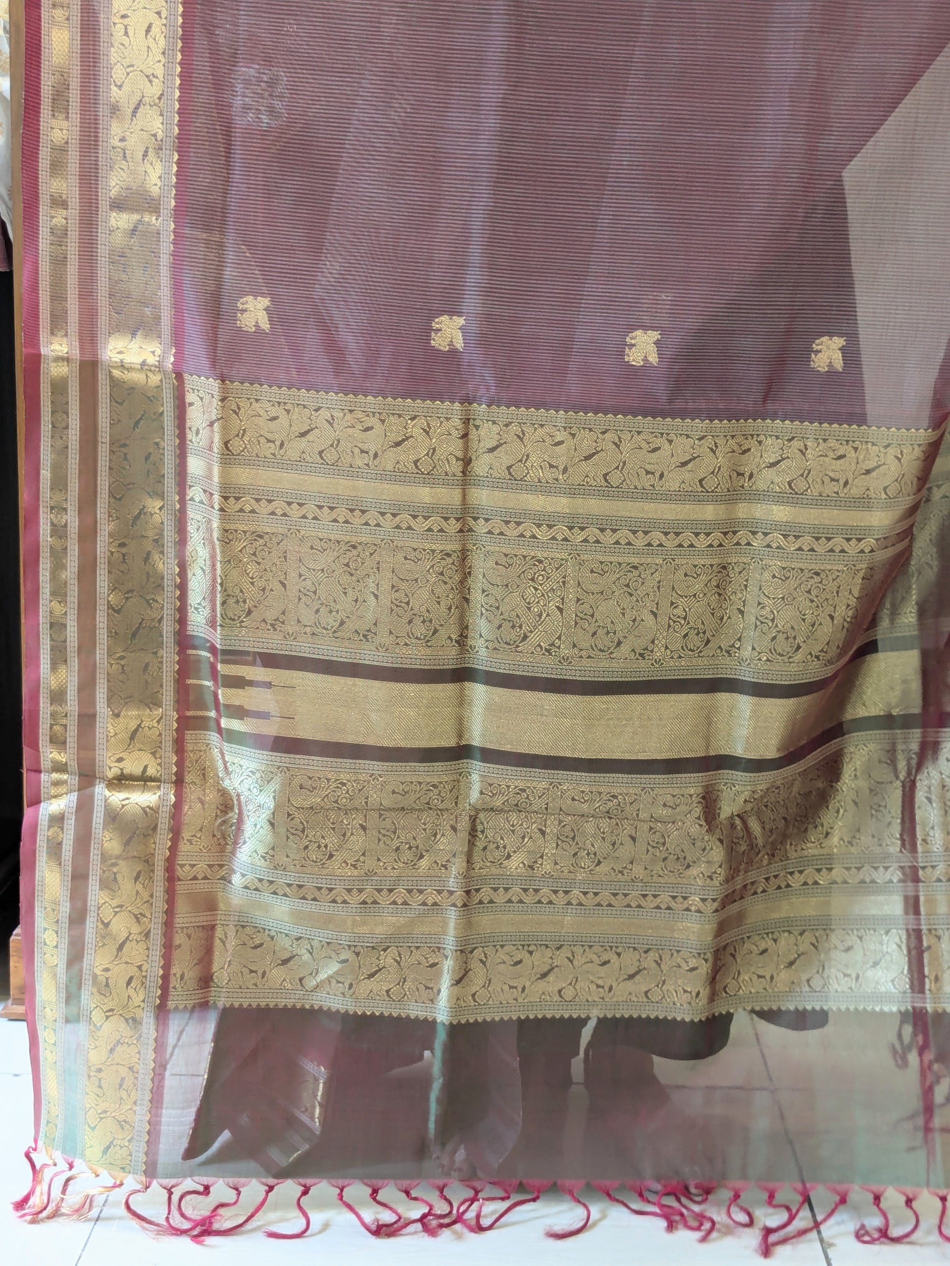 tamilnadu saree style
