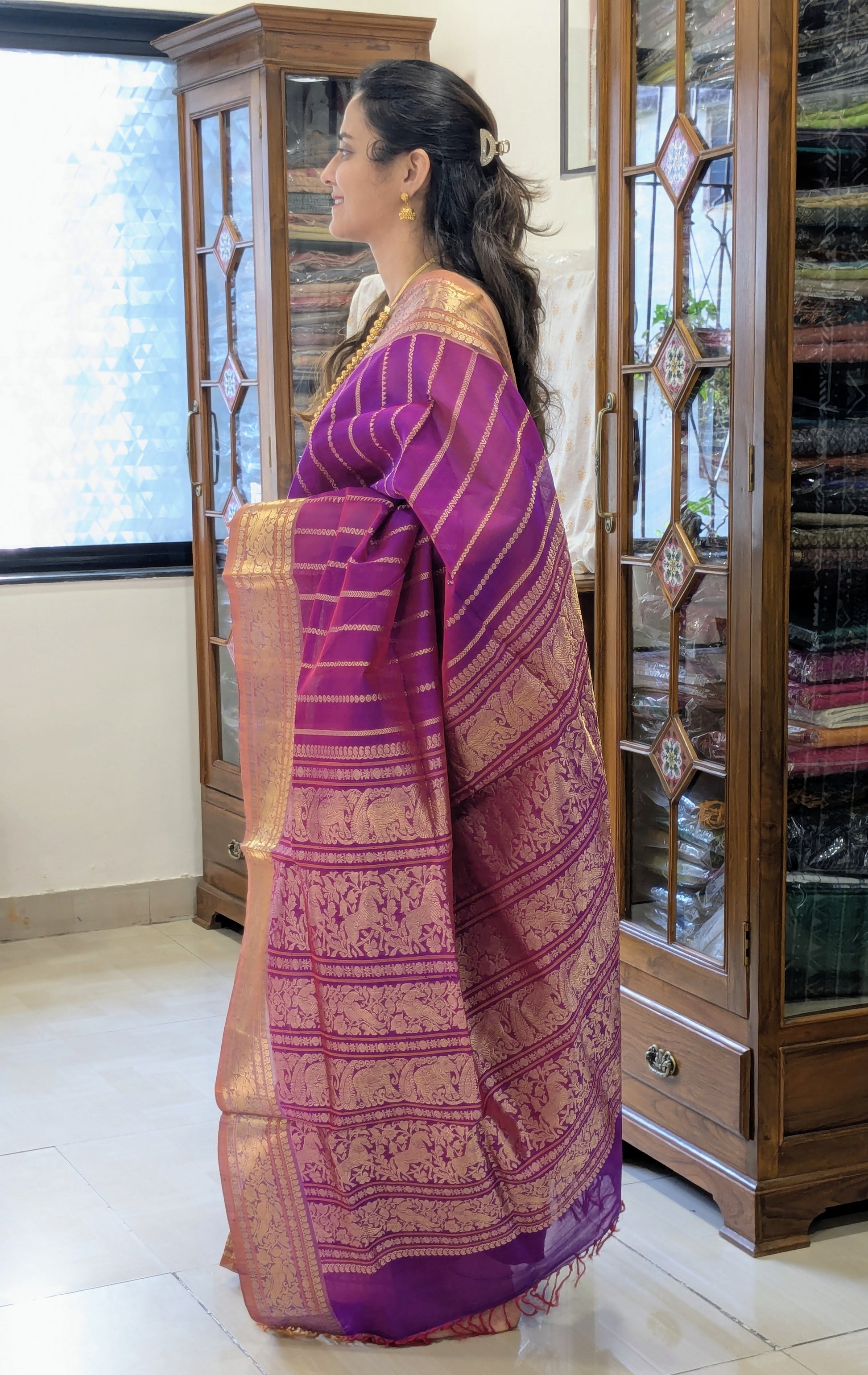 traditional south indian saree
